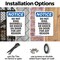 Signmission Do Not Ring Doorbell Or Knock OSHA Notice Sign, Plastic, 7in W x 10in L, 2PK OS-2PACK-NS-P-710-V-11356 - alternate 3